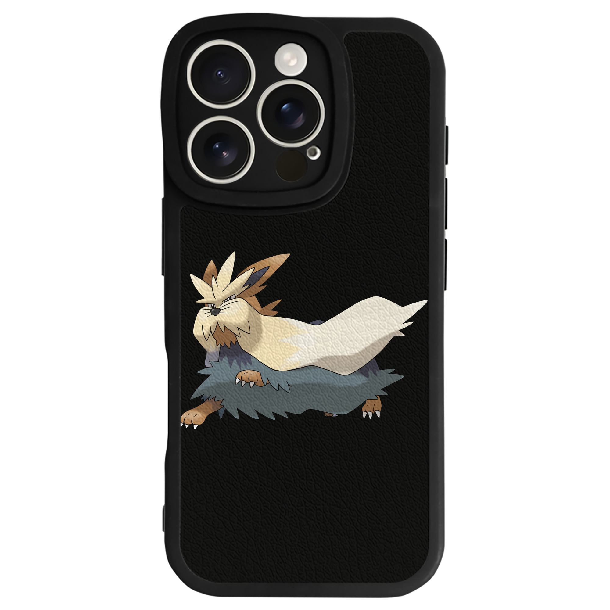 （画像用） ポケットモンスター Pokémon 【iPhone 16シリーズ対応】シリコンスマホケース（レザー調） 材質：シリコン